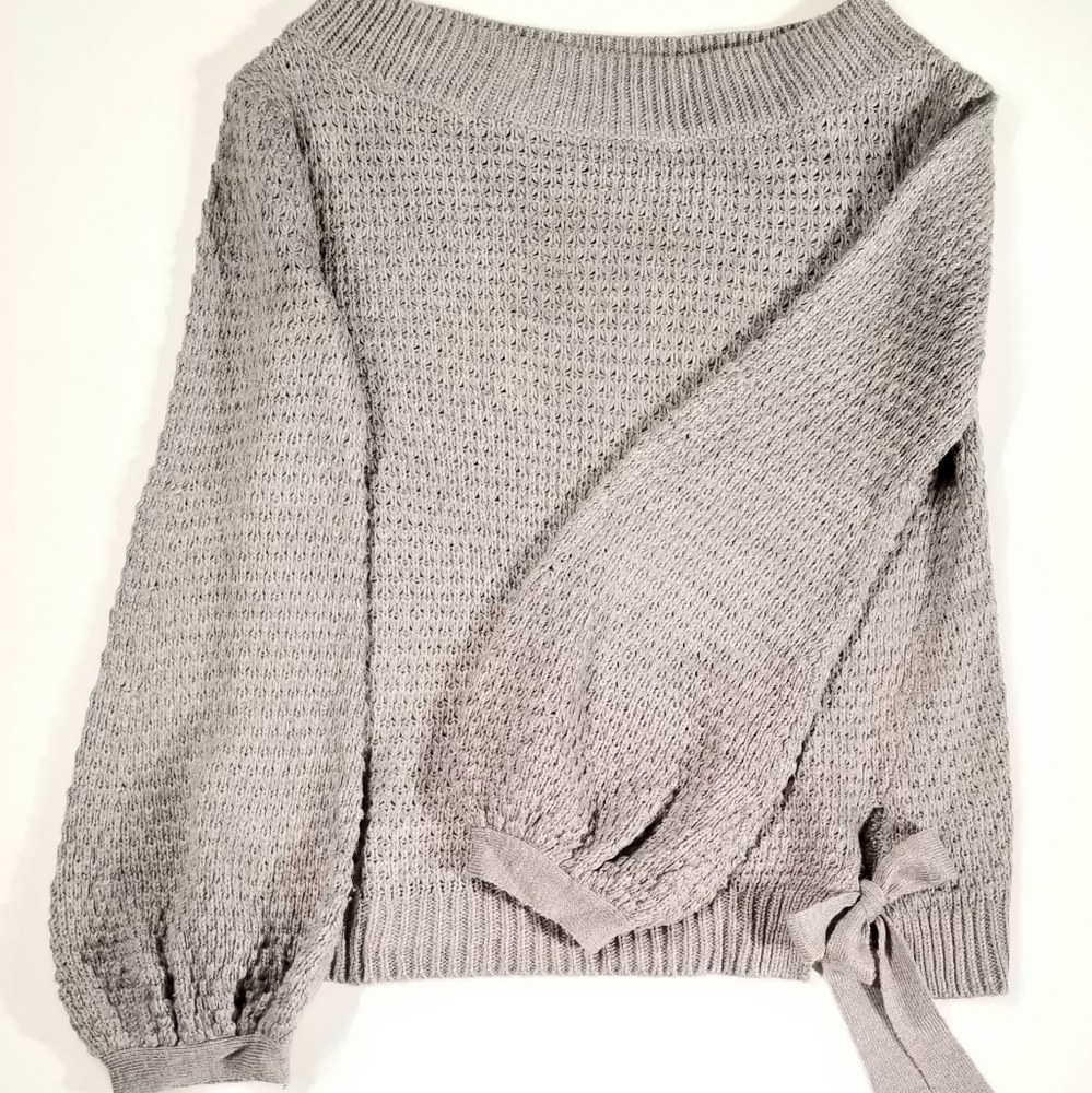 Stylish Light Grey Susina Sweater Medium